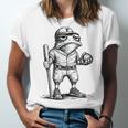 Frog Basketbal Men Women Grumpy Frog Playing Baseball Unisex Jersey T-Shirt Frog Basketbal Men Women Grumpy Frog Playing Baseball Unisex Jersey T-Shirt