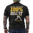 100 Beast Manny Machadoan Diego Mlbpa メンズTシャツ バックプリント