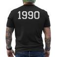 1990 、1990 。 メンズTシャツ バックプリント