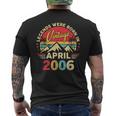 2006年4月 レトロ サンセット クラシック 20歳 20歳の誕生日 メンズTシャツ バックプリント