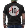 2013 10歳の誕生日 野球 10歳 男の子 キッズ メンズTシャツ バックプリント