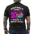 20歳のバースデーガール、20年目のフルーツコーンループス、背番号20 メンズTシャツ バックプリント