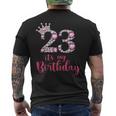 23 It's My Birthday 23歳の誕生日 23歳の誕生日 メンズTシャツ バックプリント