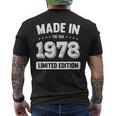 40歳の誕生日ギフトtシャツ Made In 1978 1978 シャツ メンズTシャツ バックプリント