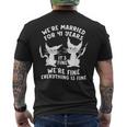 41年目の結婚記念日 結婚41年目 いい猫 面白い メンズTシャツ バックプリント