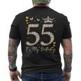 55 It's My Birthday、It's My 55Th Birthday、55歳 メンズTシャツ バックプリント