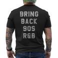 90年代のr&Bをよみがえらせよう メンズTシャツ バックプリント
