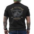 Ah-1Z ヴァイパー Ah-1Ziper Zulu Cobra 攻撃ヘリコプター メンズTシャツ バックプリント
