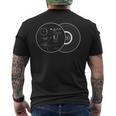 Alien Life 物理学ギフト 銀河 天体物理学 メンズTシャツ バックプリント