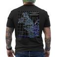 Angevin Empire プランタジネットアンジュー イングランド ノルマンディーアイルランド メンズTシャツ バックプリント