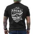 Arena Things You Don't You Understanding。 メンズTシャツ バックプリント