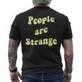 Awesome People Aretrangeong 歌詞にインスパイアされた メンズTシャツ バックプリント