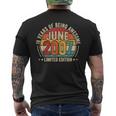 Awesomeince June 2007 ビンテージ レトロ 19歳の誕生日 メンズ メンズTシャツ バックプリント