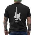 I Bass Guitar メンズTシャツ バックプリント