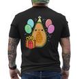 Birthday Papaya For Papaya Loverバースデーパパイヤ・フォー・パパイヤ・ラバー メンズTシャツ バックプリント