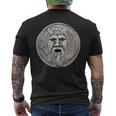 Bocca Dellaerita 真実の口 古代マスク 長袖tシャツ メンズTシャツ バックプリント