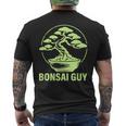 Bonsai Guy Penjing Penzai Bonsai 盆栽 メンズTシャツ バックプリント