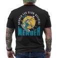 Broken Leg Club 公式メンバー 骨折 骨折 メンズTシャツ バックプリント