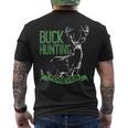 Buck Hunting Forever Deer Hunting メンズTシャツ バックプリント