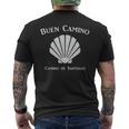 Buen Caminohell カミノデサンティアゴ巡礼ザ・ウェイ メンズTシャツ バックプリント