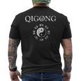 Chigong 太極拳 気功 メンズTシャツ バックプリント