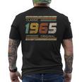 Classic 1965 Original 60 Year Old 60Th Birthday メンズTシャツ バックプリント