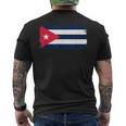 Cuban Flag Cuba Miamipanish Cuban メンズTシャツ バックプリント