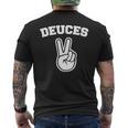 Deuces Finger Deuces 長袖tシャツ メンズTシャツ バックプリント