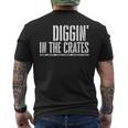 Diggin In In The Cates レコードボックス メンズTシャツ バックプリント