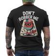Don't Bobber Me America 愛国的な釣り愛好家 メンズTシャツ バックプリント