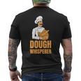 Dough Whisperer Baker Baking Hobby Baker メンズTシャツ バックプリント
