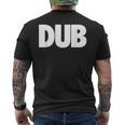 Dub Reggae Music ビニールレコード カーニバルフェスティバル ギフト メンズTシャツ バックプリント