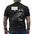 Edgar Allan Poe Nevermore Open To Interpretation Raven シャツ メンズTシャツ バックプリント