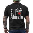 El Abuelo El Padrino Día Del Padre Camiseta Hombre Estampado Espalda