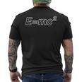 EMc2 相対性理論《数学》方程式 質量とエネルギーの等価性【変なデザイン屋さん】理数系 数字 メッセージ 面白い メンズTシャツ バックプリント