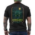 Everglades ナイトパドルシャツ 月光カヌー マングローブ メンズTシャツ バックプリント