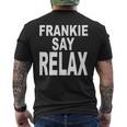 Frankieay Relax レトロ ヴィンテージ メンズTシャツ バックプリント