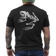 Frogman Bonefrog アンティーク調ホワイトプリント メンズTシャツ バックプリント