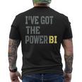I Have Got The Power Biギフトに最適 メンズTシャツ バックプリント