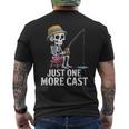 keleton Fishing Just More キャスト引用 メンズTシャツ バックプリント