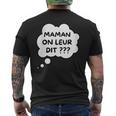 Future Bébé Annonce T-shirt imprimé au dos