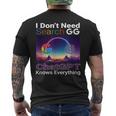 Googleを検索する必要はありません。Chatgptはすべてを知っています。 メンズTシャツ バックプリント