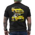 ブラック Gt R 32 Jdm スカイラインチューナー レーシングスタンス カードリフト メンズTシャツ バックプリント