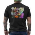 Gustav Mahler シンフォニー クラシカルミュージシャンを導く メンズTシャツ バックプリント