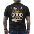 Have A Bari Good Day 面白いバリトンサックス奏者 メンズTシャツ バックプリント