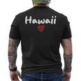 Hawaii I Love Hawaii Classic メンズTシャツ バックプリント