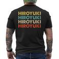 Hiroyuki 浩之 メンズTシャツ バックプリント
