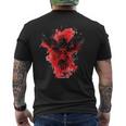 Huginiking Raven Odinsalhalla 北欧神話 メンズTシャツ バックプリント