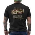 Ich Bin Ein Kiziltas Ich Höre Nicht AufWenn Ich Müde Bin Ich Höre Auf Kiziltas Name Heren T-shirt met print op de achterkant