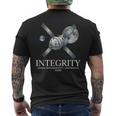 Integrity Orionpacecraft Artemis Ii 2026 宇宙 月 探査 愛好家 軌道船 メンズTシャツ バックプリント